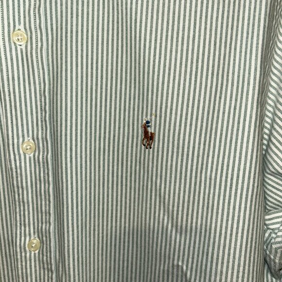 Ralph Lauren Button Down Long Sleeve Cotton Shirts, Men's XL, Pair - Picture 6 of 10